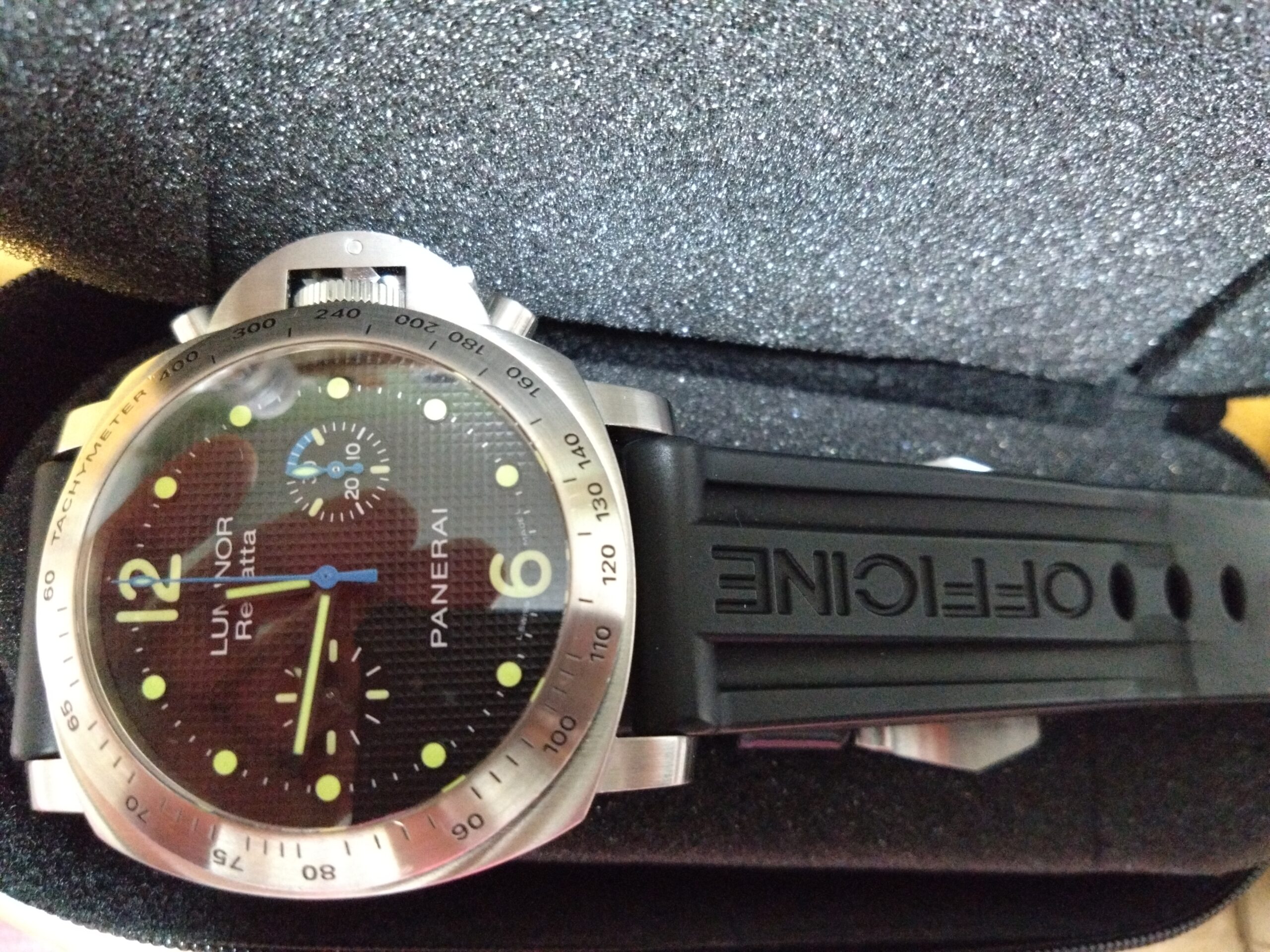 パネライ PANERAI PAM00308 K番(2008年製造) ブラック メンズ 腕時計