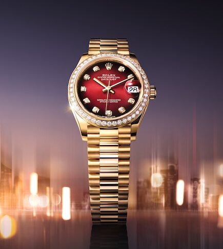 ROLEX SS オイスターパーペチュアル「DATE」ブラック