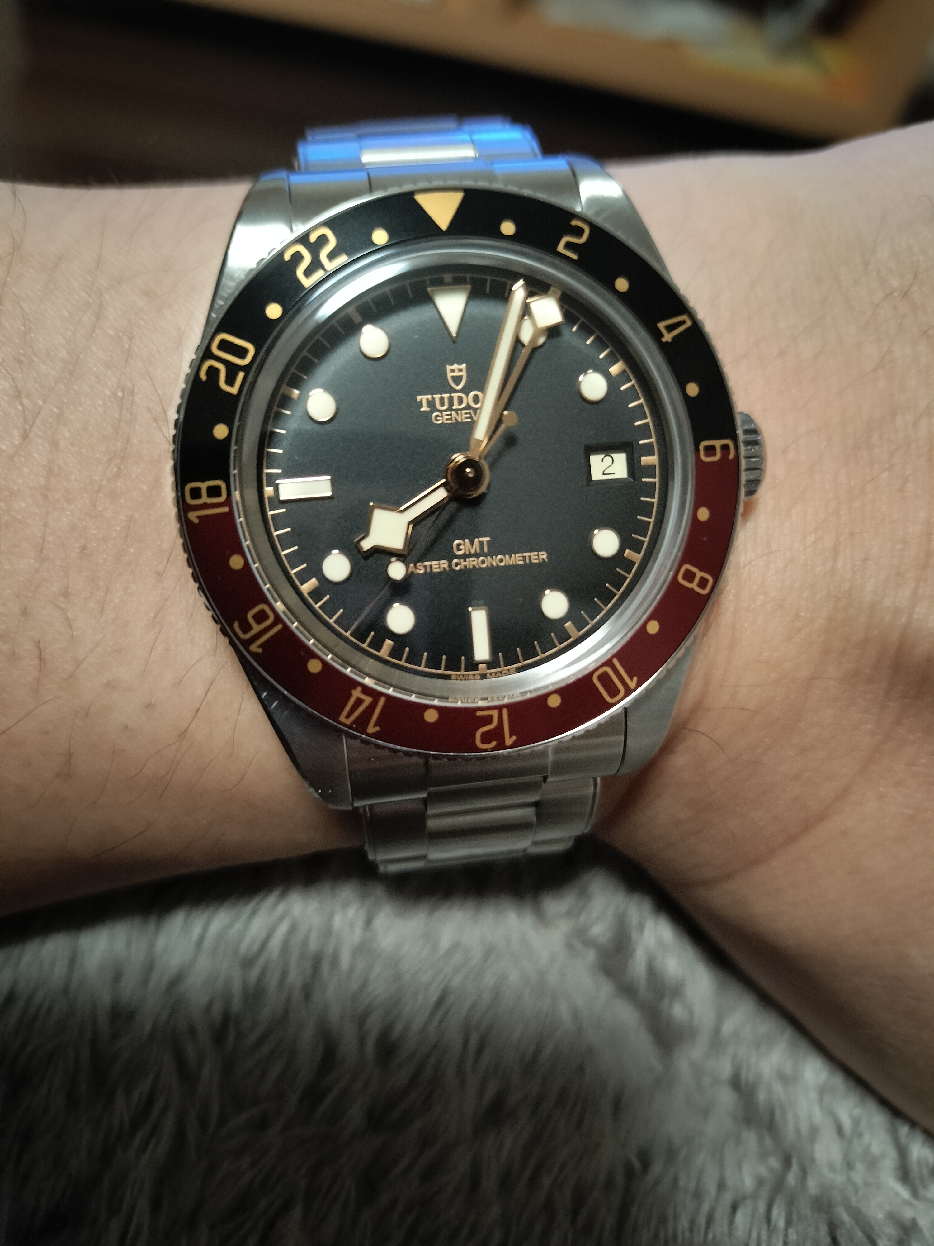 T7134 | [中古]チューダー ブラックベイ GMT M79830RB-0010